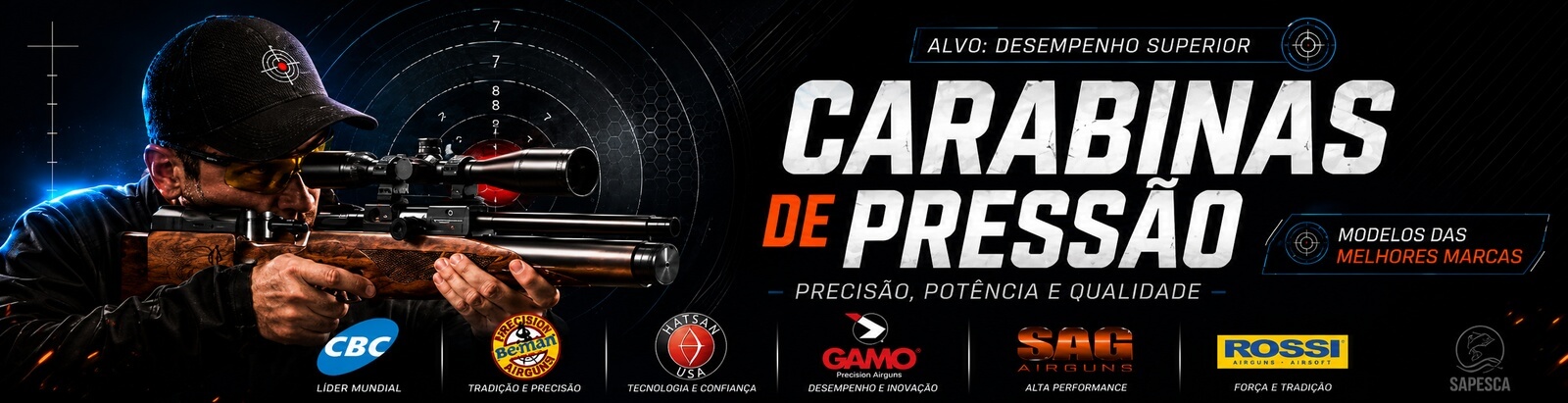 Carabinas de pressão